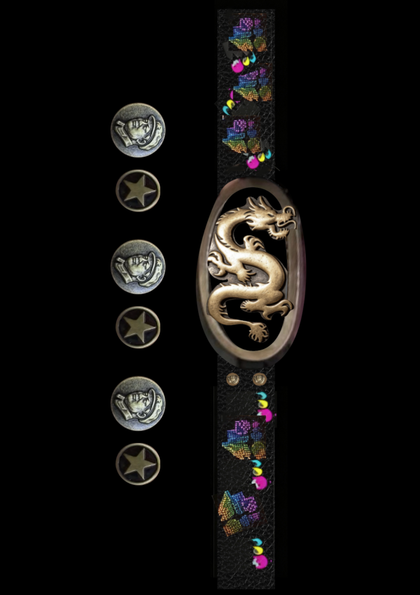 china mao & loong belt
